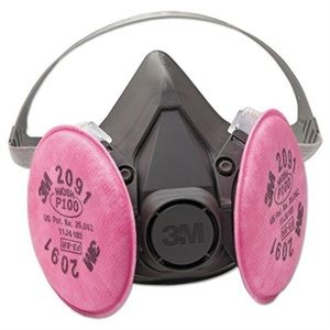 New 3M 6200 Respirator Mask Medium & Filters